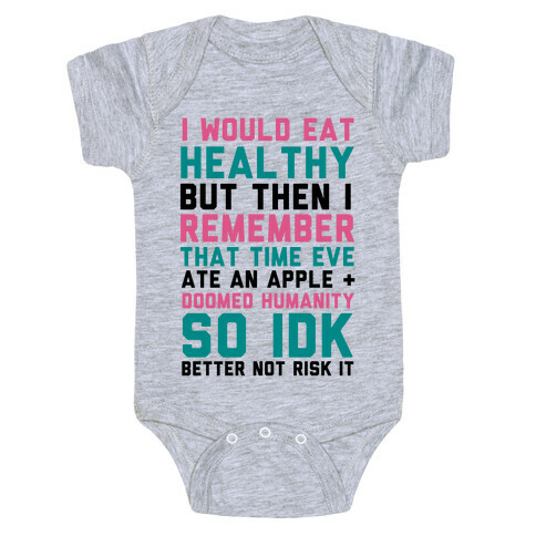 Eat Healthy Baby One-Piece