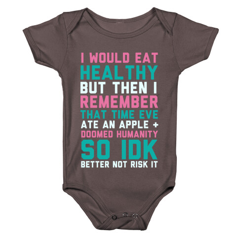 Eat Healthy Baby One-Piece