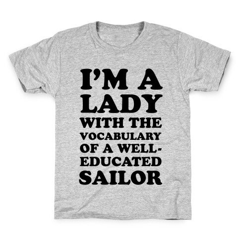 Well-Educated Sailor Kids T-Shirt