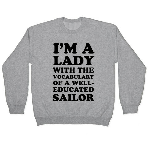 Well-Educated Sailor Pullover