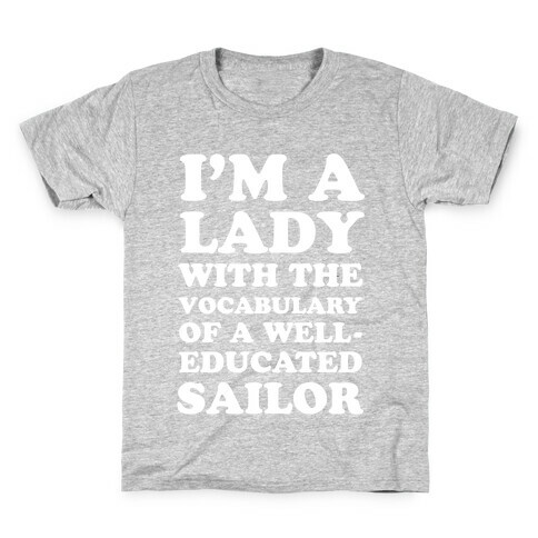 Well-Educated Sailor Kids T-Shirt