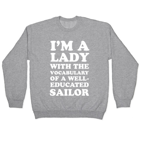 Well-Educated Sailor Pullover