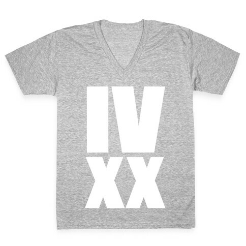 IV XX (4:20) V-Neck Tee Shirt