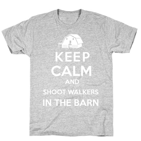Walkers in the barn T-Shirt