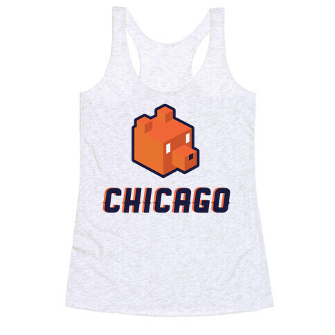 Chicago Blocks Racerback Tank Top