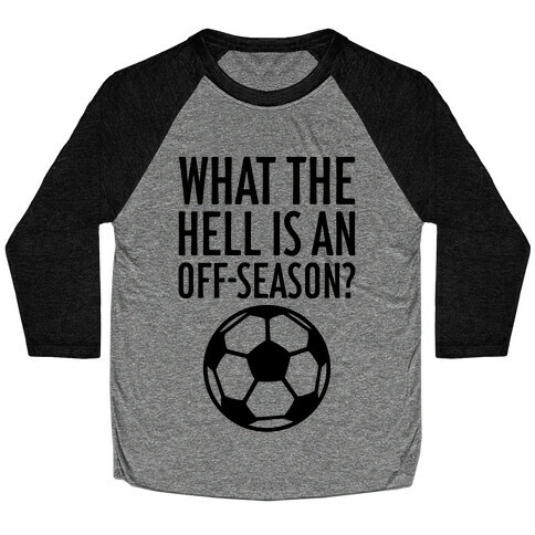 What The Hell Is An Off-Season? Baseball Tee