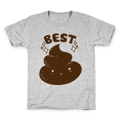 Best Friends TP & Poo (Poo Half) Kids T-Shirt