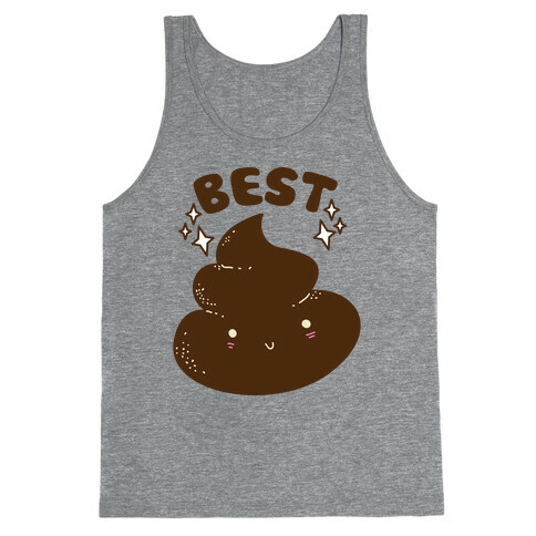 Best Friends TP & Poo (Poo Half) Tank Top