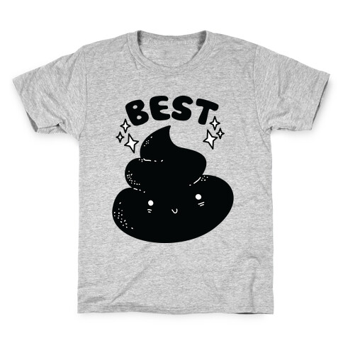 Best Friends TP & Poo (Poo Half) Kids T-Shirt