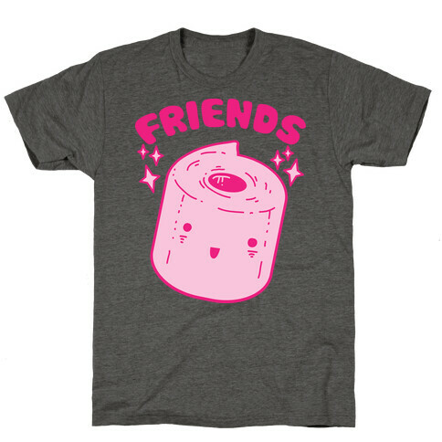 Best Friends TP & Poo (Toilet Paper Half) T-Shirt