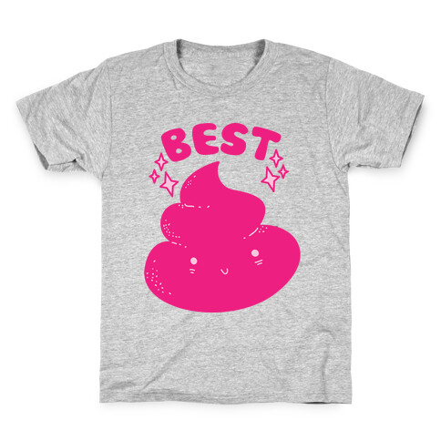 Best Friends TP & Poo (Poo Half) Kids T-Shirt