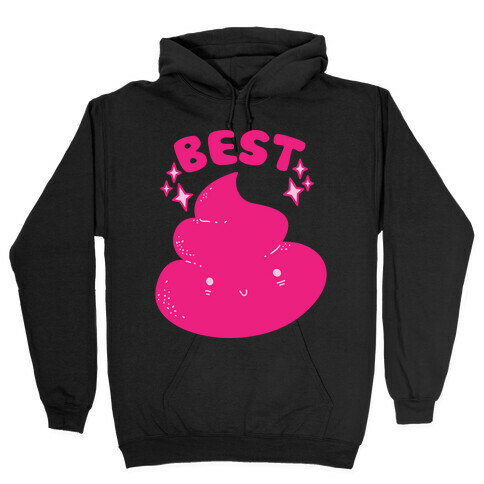 Best Friends TP & Poo (Poo Half) Hooded Sweatshirt