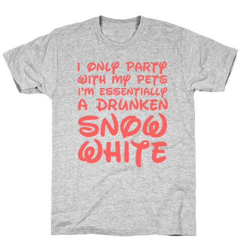 Drunken Snow White T-Shirt