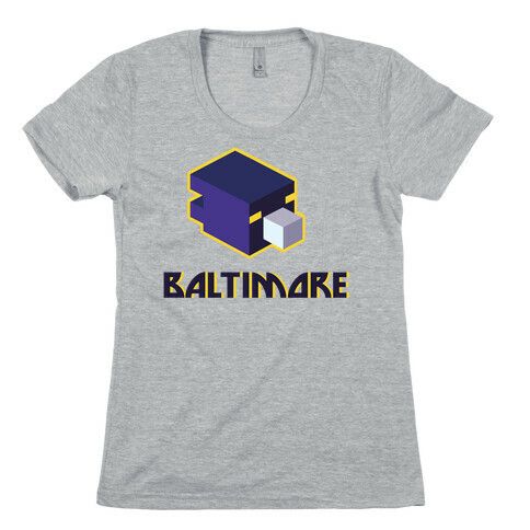 Baltimore Blocks Womens T-Shirt