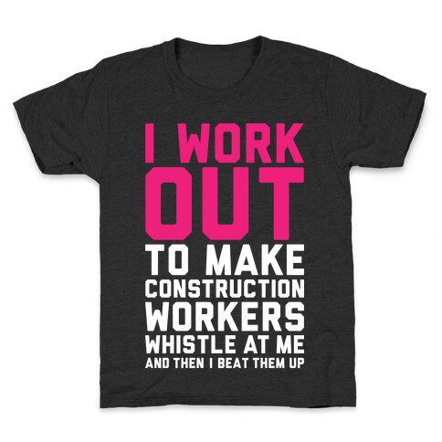 Construction Workers Kids T-Shirt