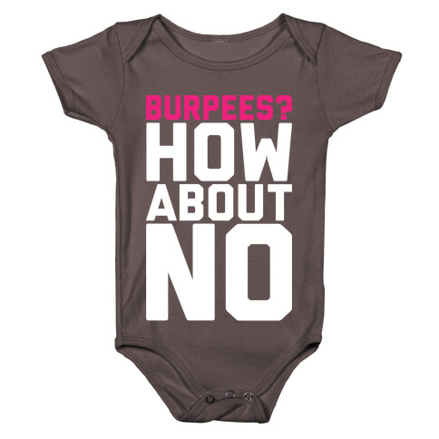 Burpees? How About No Baby One-Piece