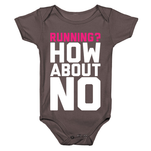 Running? How About No Baby One-Piece