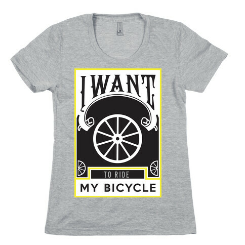 My Bicycle Womens T-Shirt