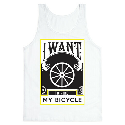 My Bicycle Tank Top