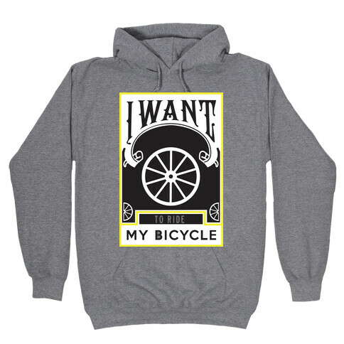 My Bicycle Hooded Sweatshirt