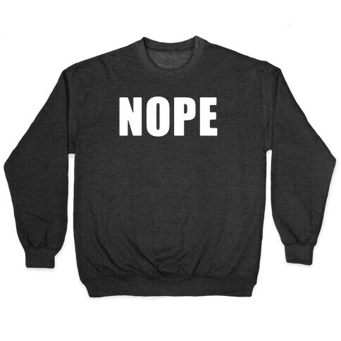 Nope Pullover