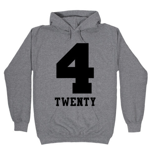 4 Twenty Hooded Sweatshirt