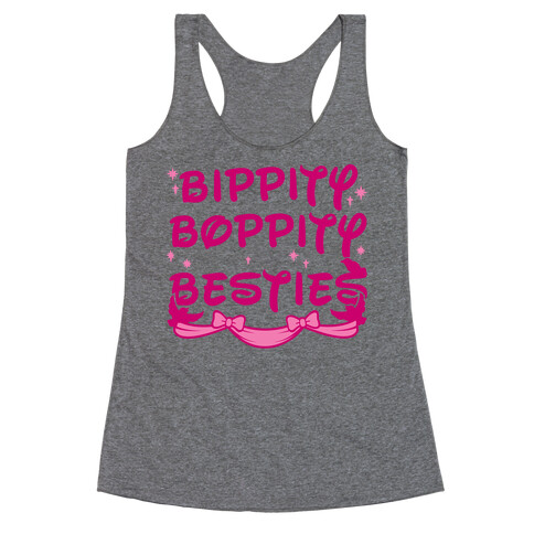 Bippity Boppity Besties Racerback Tank Top