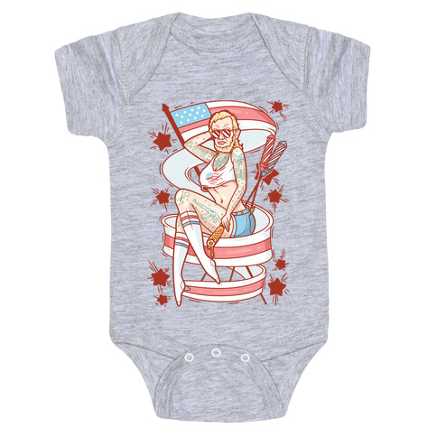 Baberaham Lincoln Baby One-Piece