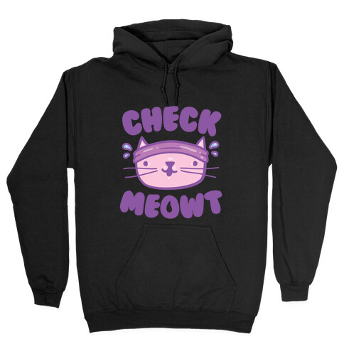 Check Meowt Hooded Sweatshirt