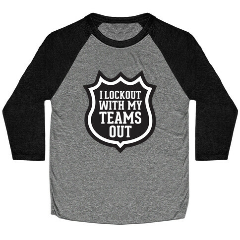 I Lockout 2012 Baseball Tee