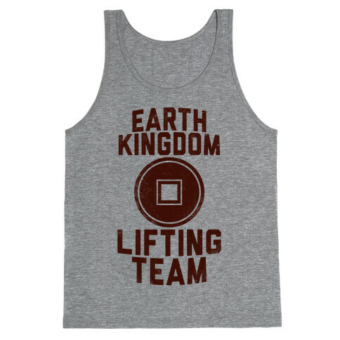 Earth Kingdom Lifting Team Tank Top