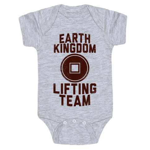 Earth Kingdom Lifting Team Baby One-Piece