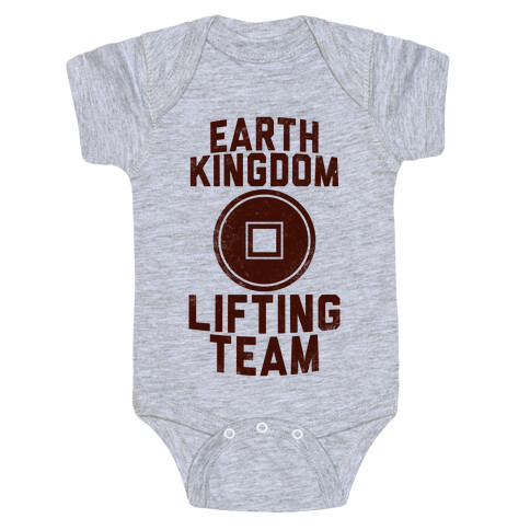 Earth Kingdom Lifting Team Baby One-Piece