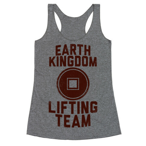 Earth Kingdom Lifting Team Racerback Tank Top