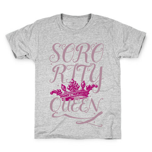 Sorority Queen Kids T-Shirt