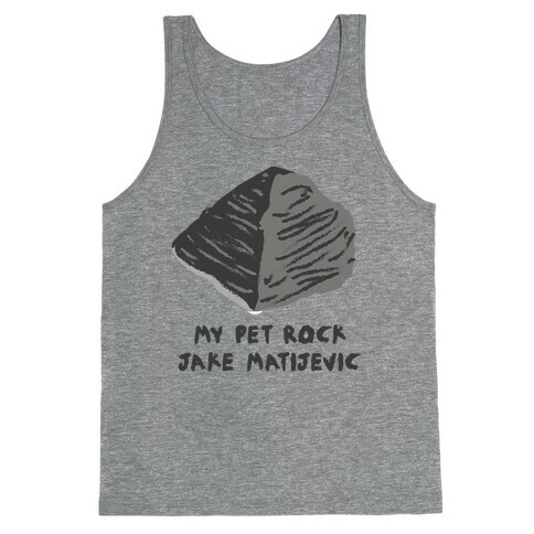 Jake Matijevic the Mars Rover Pet Rock Tank Top