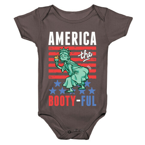 America The Bootyful Baby One-Piece