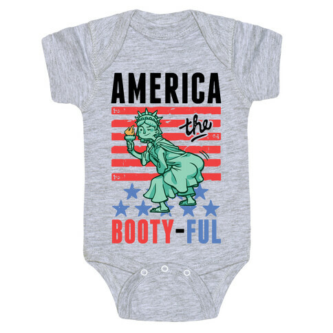 America The Bootyful Baby One-Piece