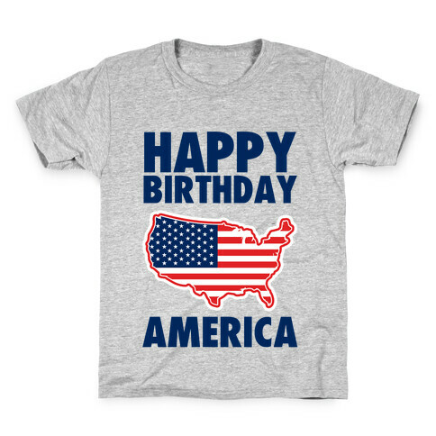 Happy Birthday America Kids T-Shirt