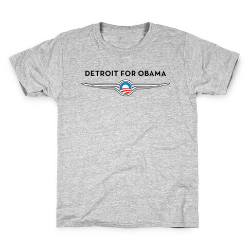 Detroit for Obama Kids T-Shirt