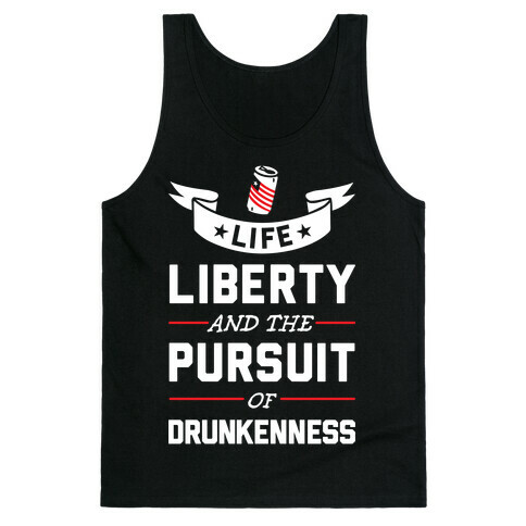 Pursuit Of Drunkenness Tank Top