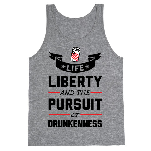 Pursuit Of Drunkenness Tank Top