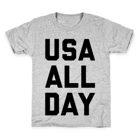 USA All Day Kids T-Shirt