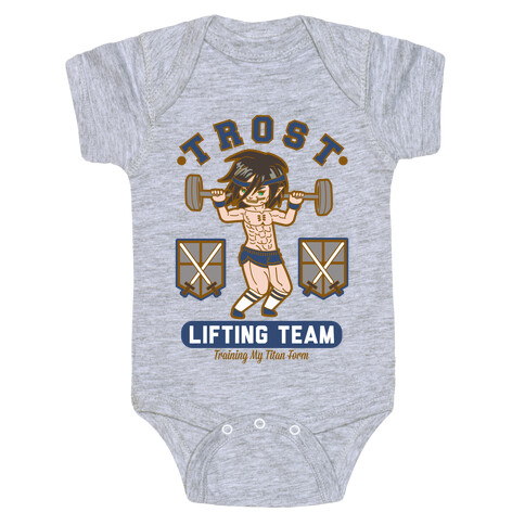 Trost Lifting Team Baby One-Piece