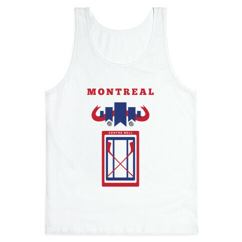 Montreal Stadium Hockey Fan Tank Top