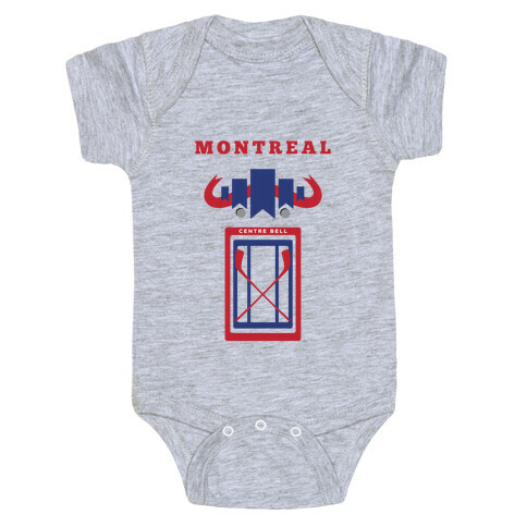 Montreal Stadium Hockey Fan Baby One-Piece