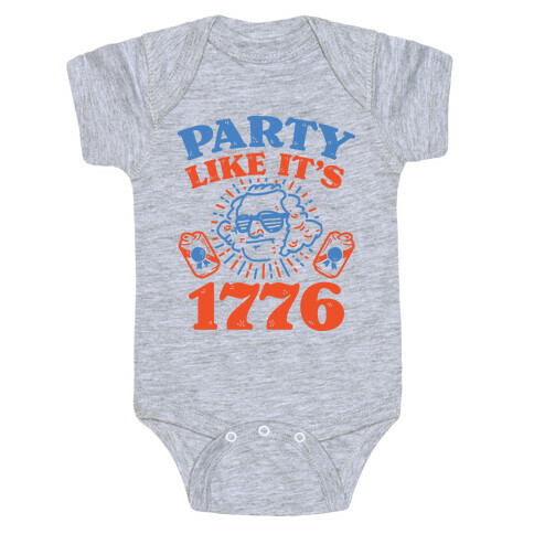 Party Like It's 1776 Baby One-Piece