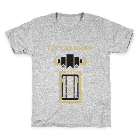Pittsburgh Stadium Hockey Fan Kids T-Shirt