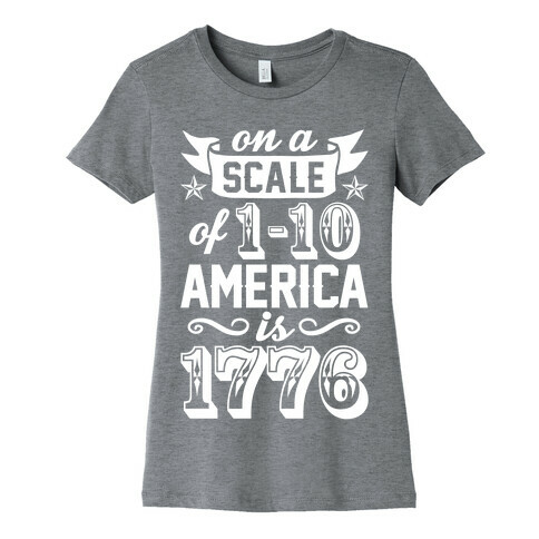 America Is 1776 Womens T-Shirt