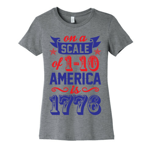 America Is 1776 Womens T-Shirt